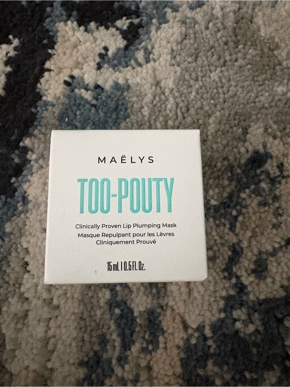 MAËLYS TOO-POUTY Lip Plumping Mask — White